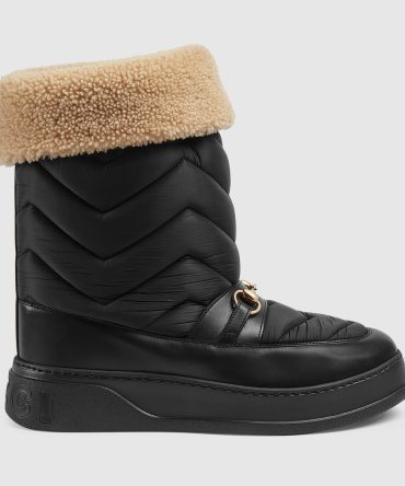 Gucci Replica Men Mens chevron boot with Horsebit jpg