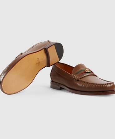 Gucci Replica Men Mens loafer with DoubleG jpg