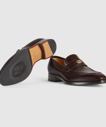 Gucci Replica Men Mens loafer with InterlockingG jpg