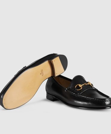 Gucci Replica Women shoes for women c women shoes Horsebit loafer in leather jpg