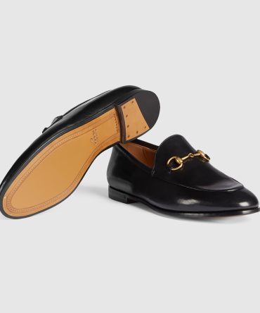 Gucci Replica Women shoes for women c women shoes Gucci Jordaan leather loafer jpg